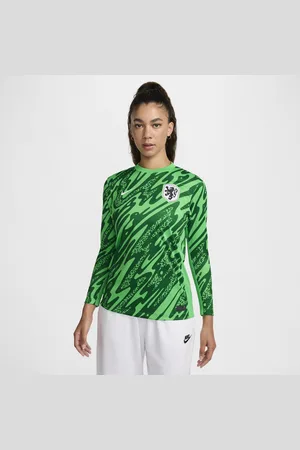 Nike Maglia da calcio replica Dri-FIT Olanda (squadra femminile) 2024/25 Stadium da donna – Goalkeeper