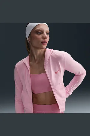 Nike Maglia a manica lunga con cappuccio e zip a tutta lunghezza Sportswear – Donna