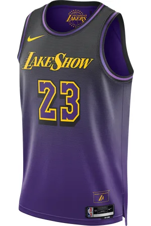 Nike Maglia LeBron James Los Angeles Lakers 2024/25 City Edition Swingman Dri-FIT NBA – Uomo