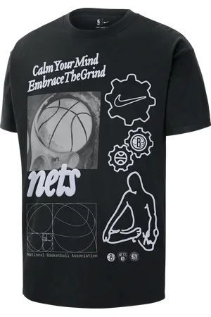 Nike T-shirt Max90 Brooklyn Nets Courtside NBA – Uomo