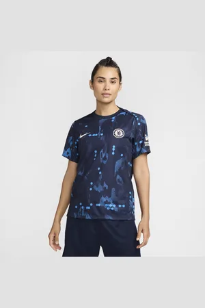Nike Maglia da calcio pre-partita a manica corta Dri-FIT Chelsea FC Academy Pro – Donna