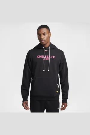 Nike Felpa pullover da calcio con cappuccio Chelsea FC Standard Issue Dri-FIT da uomo – Terza