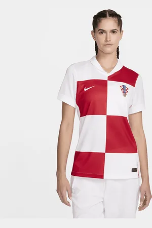 Nike Maglia da calcio replica Dri-FIT Croazia 2024/25 Stadium da donna – Home