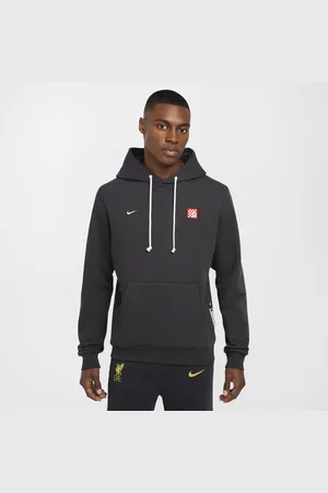 Nike Felpa pullover da calcio con cappuccio Dri-FIT Liverpool FC Standard Issue da uomo – Terza