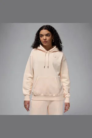 Jordan Felpa pullover con cappuccio e fodera in satin Flight Fleece – Donna