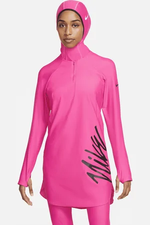Nike Tunica da bagno a copertura integrale Victory Logo, Donna