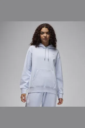 Jordan Felpa pullover con cappuccio e fodera in satin Flight Fleece – Donna