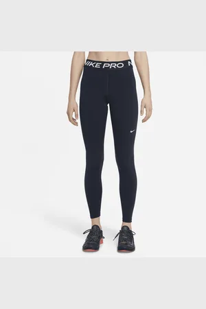 Nike Leggings a vita media con inserti in mesh Pro – Donna