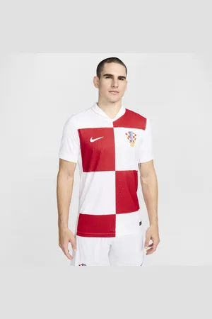 Nike Maglia da calcio Authentic a manica corta Dri-FIT ADV Croazia 2024/25 Match da uomo – Home