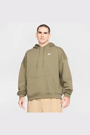 Nike Felpa oversize in fleece con cappuccio Sportswear Club – Uomo