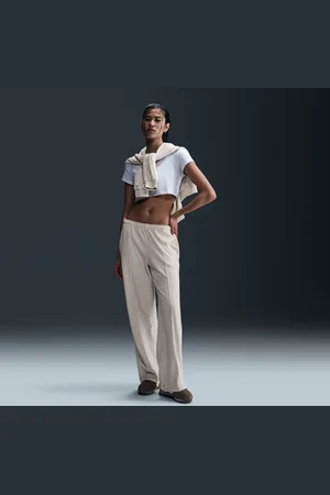 Nike Pantaloni in velour a vita media Sportswear Chill Knit – Donna