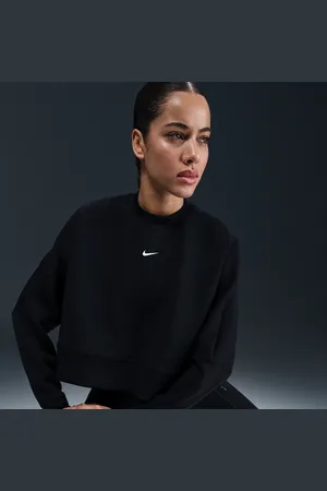 Nike Top corto oversize a girocollo Dri-FIT Prima – Donna