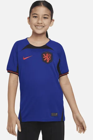 Nike Maglia da calcio Dri-FIT Olanda 2022/23 Stadium per ragazzi, Away