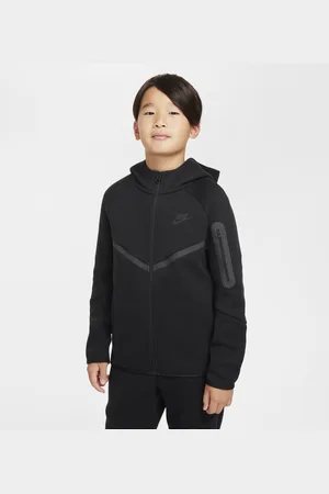 Nike Felpa con cappuccio e zip a tutta lunghezza Sportswear Tech Fleece, Ragazzo/a