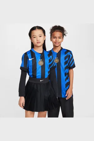 Nike Maglia da calcio replica Dri-FIT Inter 2024/25 Stadium per ragazzo/a – Home