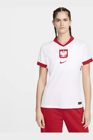 Nike Maglia da calcio replica Dri-FIT Polonia 2024/25 Stadium da donna – Home