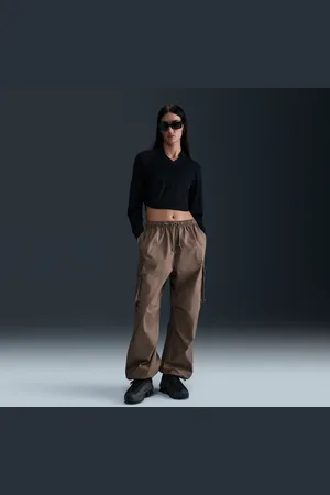 Nike Pantaloni cargo oversize a vita media Sportswear – Donna