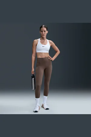 Nike Leggings a tutta lunghezza a vita alta con tasche e sostegno medio Universa – Donna