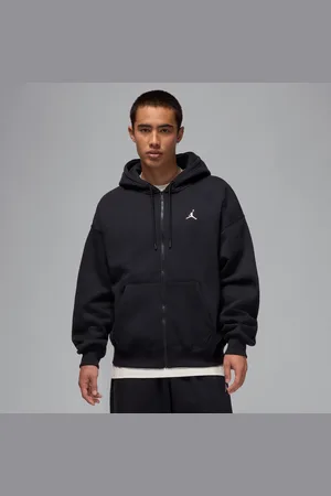 Jordan Felpa oversize con cappuccio e zip a tutta lunghezza Brooklyn Fleece – Uomo