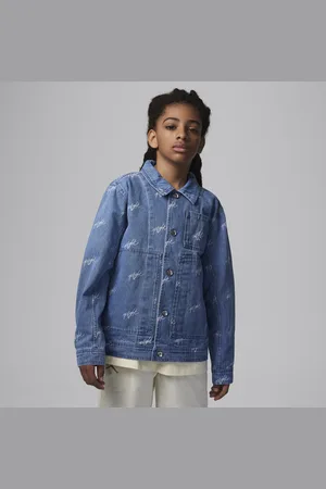 Jordan Giacca in denim Flight Heritage – Ragazzo/a