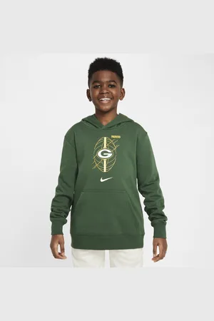 Nike Felpa pullover con cappuccio Green Bay Packers Icon NFL – Ragazzo/a
