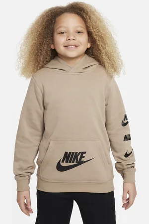 Nike Felpa pullover in fleece con cappuccio Sportswear Standard Issue – Ragazzo/a