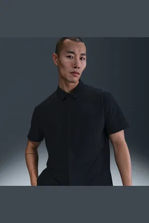 Nike Camicia a manica corta con bottoni a pressione Dri-FIT 24.7 PerfectStretch – Uomo