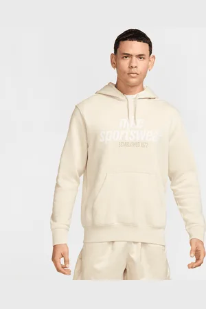 Nike Felpa pullover in fleece con cappuccio Club – Uomo