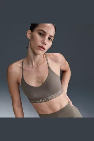 Nike Bra regolabile a sostegno leggero con imbottitura Indy – Donna