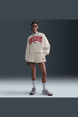 Nike Shorts loose fit a vita alta Court Phoenix Fleece – Donna