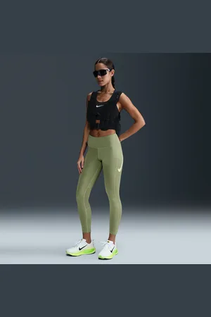 Nike Leggings a 7/8 e vita media Fast – Donna