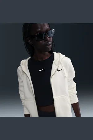 Nike Felpa con cappuccio e zip a tutta lunghezza Sportswear Phoenix Fleece – Donna
