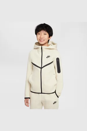 Nike Felpa con cappuccio e zip a tutta lunghezza Sportswear Tech Fleece, Ragazzo/a