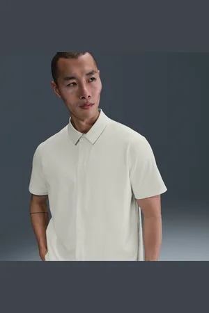 Nike Camicia a manica corta con bottoni a pressione Dri-FIT 24.7 PerfectStretch – Uomo