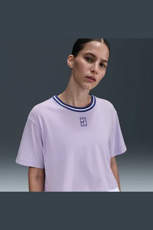 Nike T-shirt corta a manica corta Dri-FIT Heritage – Donna