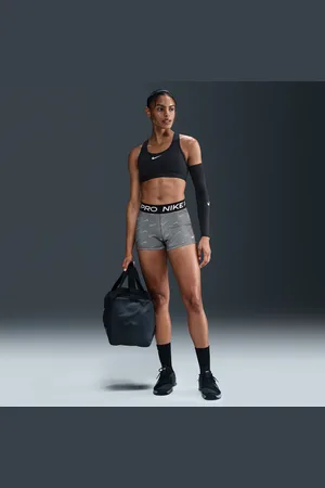Nike Shorts da ciclista stampati a vita media 8 cm Pro – Donna