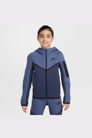 Nike Felpa con cappuccio e zip a tutta lunghezza Sportswear Tech Fleece, Ragazzo/a