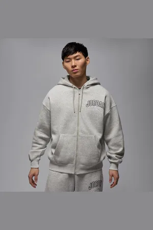 Jordan Felpa oversize con cappuccio e zip a tutta lunghezza Brooklyn Fleece – Uomo
