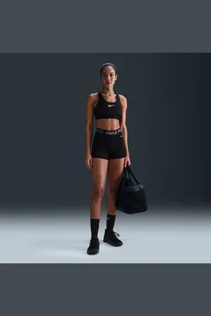 Nike Shorts da ciclista a vita media con inserti in mesh 8 cm Pro – Donna