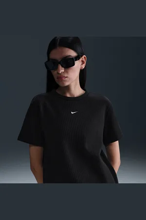 Nike Top loose fit a manica corta Sportswear Chill Waffle – Donna