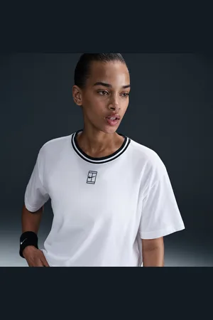 Nike T-shirt corta a manica corta Dri-FIT Heritage – Donna