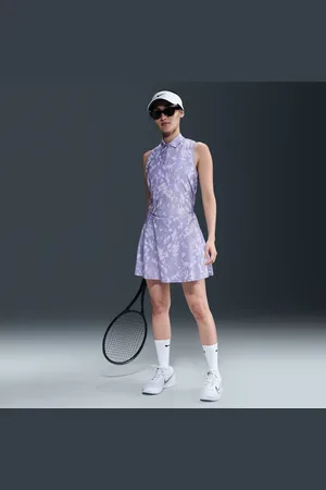 Nike Gonna stampata a balze Dri-FIT Victory – Donna