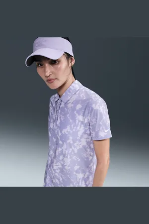 Nike Polo da golf stampata a manica corta Dri-FIT Victory – Donna