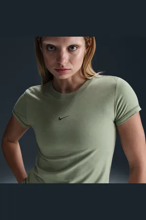 Nike T-shirt corta slim fit Sportswear Chill Knit – Donna