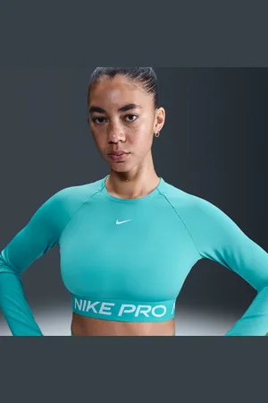 Nike Maglia corta a manica lunga Dri-FIT Pro – Donna