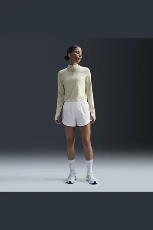 Nike Shorts da running Dri-FIT a vita media con slip interno Tempo – Donna