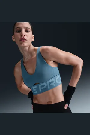 Nike Bra imbottito a sostegno medio Pro Indy Plunge – Donna