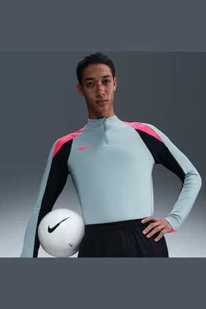 Nike Maglia da calcio per allenamento con zip a metà lunghezza Dri-FIT Strike – Uomo