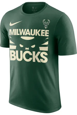 Nike T-shirt Milwaukee Bucks Courtside NBA – Uomo