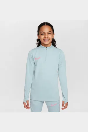 Nike Maglia da calcio per allenamento Dri-FIT a manica lunga con zip a 1/4 Academy – Ragazzo/a